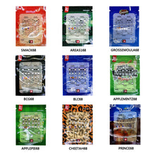 Load image into Gallery viewer, 6x8cm Mini Zip Bag Mylar 1g CBD Candy Gummy Bear Gift Small Bag Packaging Plastic PE Zip lock Foil Pouches 100 Pcs