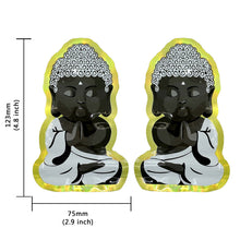Load image into Gallery viewer, Buddha Bag Small Shape 7.5x12.5cm 100 pcs 1-3.5g Mylar Bags Holographic Zipper Bag Smell Proof Zip lock Pouch Small Bags