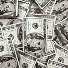 Load image into Gallery viewer, 100 PCS Dollar Sign Pattern Money 1g-3.5g Mylar Bags Smell Proof Bag Tobacco Accessories U.S. Dollars Zip lock Bag Copy Props