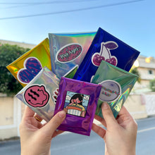 Load image into Gallery viewer, 50pcs Colors Laser Self-seal Holographic Envelopes Courier Bags Gifts Cards, Postcards, Badges, Gifts, Lipstick, Greeting Cards