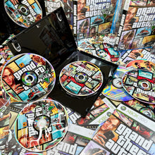 Load image into Gallery viewer, 100 PCS In-Stock 3.5g Mylar Bags for CD/DVD, Resealable Smell Proof Packaging, Zipper Circle Disc Pouches, Game CD/DVD Case, Shaped Mylar Bags, Packaging for DVD/CD with Box Customized