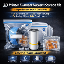 Load image into Gallery viewer, Filament Vacuum Sealer Kit for 3D Printing - Keep PLA/PETG Dry - Multi-Size Bags & Electric Pump