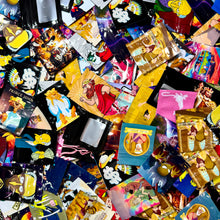 Load image into Gallery viewer, 0.5-1g 5x6cm One Side Clear One Side Design Zipper Pouch 100 pcs Mixed Designs GODFATHER,SHAGGY-ROGERS,SCROOGE-MCDUCK,PINK-PANTHER,MONTGOMERY-BURNS Bags Mini Small Pouch