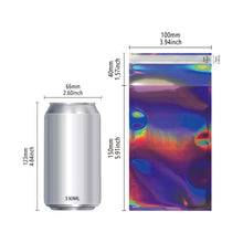 Load image into Gallery viewer, 50pcs Colors Laser Self-seal Holographic Envelopes Courier Bags Gifts Cards, Postcards, Badges, Gifts, Lipstick, Greeting Cards