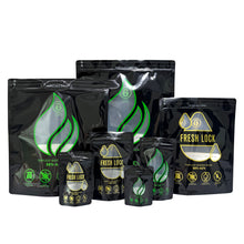 Load image into Gallery viewer, Lock & Seal Storage & Curing Bags 1/8oz to 2lb 58%-62% RH Moisture Control Pouches Heat Sealable Mylar Bags Smell Proof Packaging Ready Stock