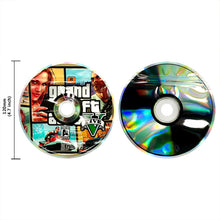 Load image into Gallery viewer, 100 PCS In-Stock 3.5g Mylar Bags for CD/DVD, Resealable Smell Proof Packaging, Zipper Circle Disc Pouches, Game CD/DVD Case, Shaped Mylar Bags, Packaging for DVD/CD with Box Customized