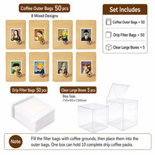 Load image into Gallery viewer, Premium Drip Coffee Outer Bags – Thickened Kraft Paper & Pure Aluminum Foil Packaging