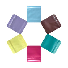 Load image into Gallery viewer, Premium Macaron-Colored Stand-Up Food Storage Bags - Set of 6 Warm Tones, High Aesthetic Appeal, Ideal for Food, Accessories, Snacks, Blind Bags - Food-Safe Packaging Solution
