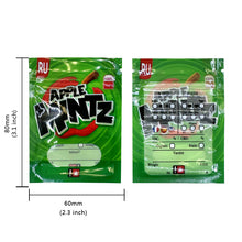 Load image into Gallery viewer, 6x8cm Mini Zip Bag Mylar 1g CBD Candy Gummy Bear Gift Small Bag Packaging Plastic PE Zip lock Foil Pouches 100 Pcs