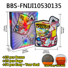 Load image into Gallery viewer, 25 Pcs Mylar Bag 3.5g with 25 Pcs Boxes Cereal Paper Boxes Customizable box design UV-coated Retail packaging Double insert box
