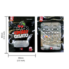 Load image into Gallery viewer, 6x8cm Mini Zip Bag Mylar 1g CBD Candy Gummy Bear Gift Small Bag Packaging Plastic PE Zip lock Foil Pouches 100 Pcs