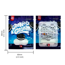 Load image into Gallery viewer, 6x8cm Mini Zip Bag Mylar 1g CBD Candy Gummy Bear Gift Small Bag Packaging Plastic PE Zip lock Foil Pouches 100 Pcs