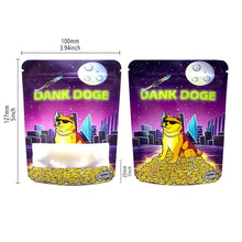 Load image into Gallery viewer, 1-3.5g Mylar Bags Smell proof Ziplock Bags Laser Hologram CBD small Pouch 3.5g 100 pcs Customized your logo