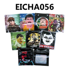 Load image into Gallery viewer, 0.5-1g 5x6cm One Side Clear One Side Design Zipper Pouch 100 pcs Mixed Designs GODFATHER,SHAGGY-ROGERS,SCROOGE-MCDUCK,PINK-PANTHER,MONTGOMERY-BURNS Bags Mini Small Pouch