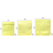 Load image into Gallery viewer, Premium Macaron-Colored Stand-Up Food Storage Bags - Set of 6 Warm Tones, High Aesthetic Appeal, Ideal for Food, Accessories, Snacks, Blind Bags - Food-Safe Packaging Solution