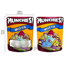 Load image into Gallery viewer, 1-3.5g Mylar Bags Smell proof Ziplock Bags Laser Hologram CBD small Pouch 3.5g 100 pcs Customized your logo