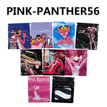 Load image into Gallery viewer, 0.5-1g 5x6cm One Side Clear One Side Design Zipper Pouch 100 pcs Mixed Designs GODFATHER,SHAGGY-ROGERS,SCROOGE-MCDUCK,PINK-PANTHER,MONTGOMERY-BURNS Bags Mini Small Pouch