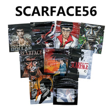 Load image into Gallery viewer, 0.5-1g 5x6cm One Side Clear One Side Design Zipper Pouch 100 pcs Mixed Designs GODFATHER,SHAGGY-ROGERS,SCROOGE-MCDUCK,PINK-PANTHER,MONTGOMERY-BURNS Bags Mini Small Pouch