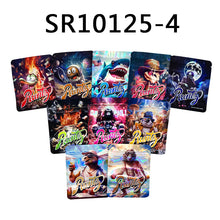 Load image into Gallery viewer, OG KUSH 3.5g Mylar Bag Zipper Pouch 100 PCS in Stock Mixed Designs Holographic Laser Glossy Bag