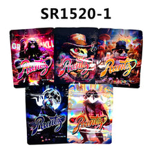 Load image into Gallery viewer, 100 pcs 28g Hologram Smell proof hemp Flower CBD Edibles Gummy Candy Cookies Packaging Holographic Laser Bag Zip Lock Mylar Pouch