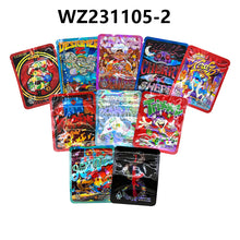 Load image into Gallery viewer, 100 pcs GELATO 3.5g Smell Proof Mylar Stand Up Zip Lock Pouch Cookies Candy Holographic Laer Mixed Designs