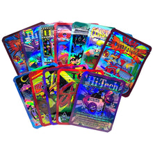 Load image into Gallery viewer, 1-3.5g Mylar Bags Smell proof Ziplock Bags Laser Hologram CBD small Pouch 3.5g 100 pcs Customized your logo
