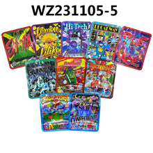 Load image into Gallery viewer, 100 pcs GELATO 3.5g Smell Proof Mylar Stand Up Zip Lock Pouch Cookies Candy Holographic Laer Mixed Designs