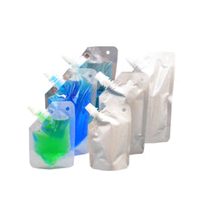 Load image into Gallery viewer, 20 pcs Spouted Stand Up Pouch Drinking Water Bag Sauce Flask Spout Pouches Wine Liquor Beverages For Outdoor Travel