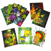 Load image into Gallery viewer, 7x9cm 1g Printed Bags Laser Holographic Zip Lock Bags