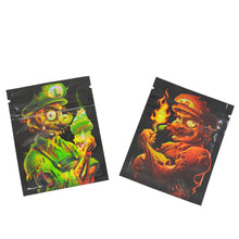 Load image into Gallery viewer, 11x14cm 3.5g Hologram Laser Zipper Bags Both Side Printed 100 pcs