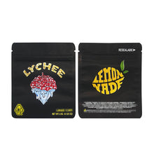 Load image into Gallery viewer, 1g -3g Cookies Plastic Zipper Pouch With Stickers laser Anti Label Foil Bags Flavor Herb Flower Dry Tobacco Retail Bags