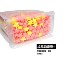 Load image into Gallery viewer, 50Pcs Transparent Flat Bottom Box Pouch Bag Stand Up Zip lock Pouch Eight Sides Seal Bag Side Gusset Standing Plastic Coffee Bag