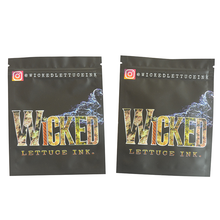 Load image into Gallery viewer, 11x14cm 3.5g Hologram Laser Zipper Bags Both Side Printed 100 pcs