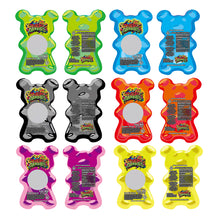 Load image into Gallery viewer, Gummy Bear 500 mg Shape Bag With Clear Window Mixed Colors Zip lock Bags Bear Jelly CDANK GUMMIES