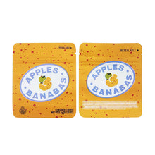 Load image into Gallery viewer, 1g -3g Cookies Plastic Zipper Pouch With Stickers laser Anti Label Foil Bags Flavor Herb Flower Dry Tobacco Retail Bags