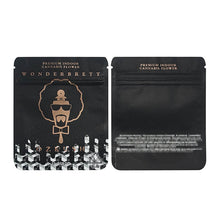 Load image into Gallery viewer, 1g -3g Cookies Plastic Zipper Pouch With Stickers laser Anti Label Foil Bags Flavor Herb Flower Dry Tobacco Retail Bags