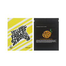 Load image into Gallery viewer, 1g -3g Cookies Plastic Zipper Pouch With Stickers laser Anti Label Foil Bags Flavor Herb Flower Dry Tobacco Retail Bags