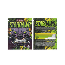 Load image into Gallery viewer, 1g -3g Cookies Plastic Zipper Pouch With Stickers laser Anti Label Foil Bags Flavor Herb Flower Dry Tobacco Retail Bags