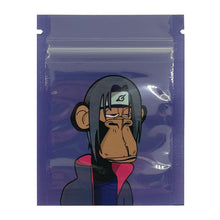 Load image into Gallery viewer, 1g 7x9cm NFT Monkey Bag Aluminum Foil Zip Lock Pouch Cookie Packaging Customized Cookie Cigar Bags With Clear Window