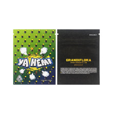 Load image into Gallery viewer, 1g -3g Cookies Plastic Zipper Pouch With Stickers laser Anti Label Foil Bags Flavor Herb Flower Dry Tobacco Retail Bags