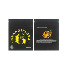 Load image into Gallery viewer, 1g -3g Cookies Plastic Zipper Pouch With Stickers laser Anti Label Foil Bags Flavor Herb Flower Dry Tobacco Retail Bags