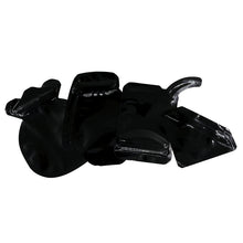 Load image into Gallery viewer, Black Colors Shape Bag Zip Lock Pouch Small Packaging Customized Logo Cigar Bags 100 PCS