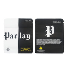 Load image into Gallery viewer, 1g -3g Cookies Plastic Zipper Pouch With Stickers laser Anti Label Foil Bags Flavor Herb Flower Dry Tobacco Retail Bags