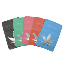 Load image into Gallery viewer, 100 PCS Child proof Bags Smell Proof Mylar Bag Gummy Candy Packaging Child Resistant Exit Bag Zipper Pouch