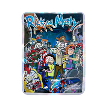 Load image into Gallery viewer, Rick and Morty 9x12.5+2.5cm Zip lock Bag Laser Hologram 3.5g For 100 PCS