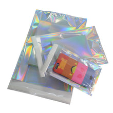 Load image into Gallery viewer, Self-seal Adhesive Courier Bags Laser Holographic Plastic Poly Envelope Mailer Postal Shipping Mailing Bags Cosmetic Underwear