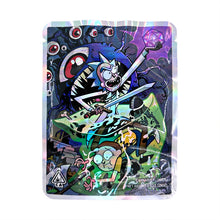 Load image into Gallery viewer, Rick and Morty 9x12.5+2.5cm Zip lock Bag Laser Hologram 3.5g For 100 PCS