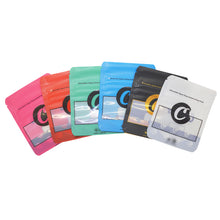 Load image into Gallery viewer, 100 pcs Child proof Bags in Stock Smell proof hemp Flower CBD Edibles Gummy Candy Cookies Weed Packaging Child Resistant Exit Bag Zip Lock Mylar Pouch