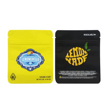 Load image into Gallery viewer, 1g -3g Cookies Plastic Zipper Pouch With Stickers laser Anti Label Foil Bags Flavor Herb Flower Dry Tobacco Retail Bags