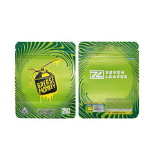 Load image into Gallery viewer, 3.5g Seven Leaves Customized Your Logo Packaging Zipper Bags Both Side Printed 100 pcs